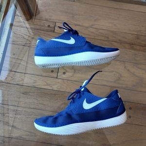 SALE Nike Solarsoft Moccasin Royal Blue size 11 Men's sneakers